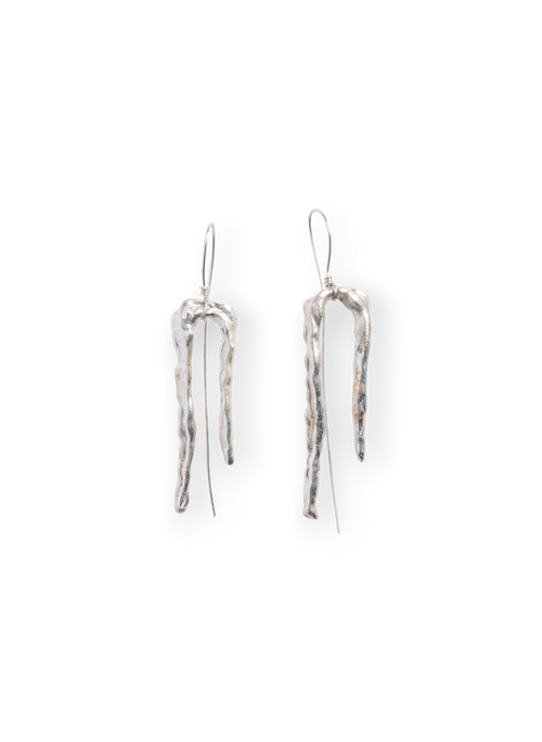 Double Spike earrings